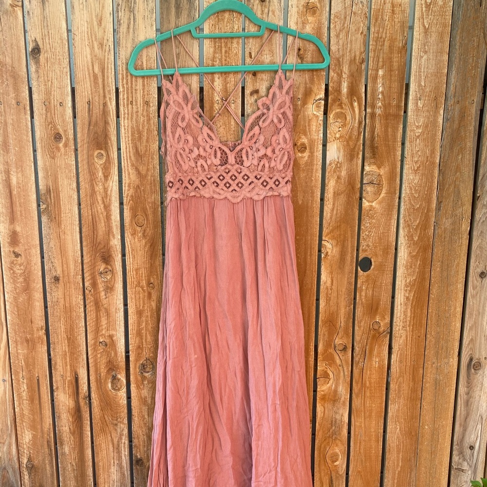Free People One Adella Maxi Dress